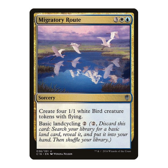 Migratory Route (C16) #38 Uncommon (Lightly Played) Commander 2016 Magic: The Gathering: 2016