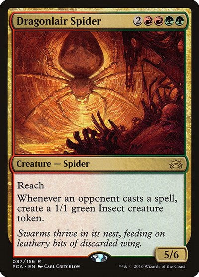 Dragonlair Spider (PCA) #87 Rare (Lightly Played) Planechase Anthology Magic: The Gathering: 2016