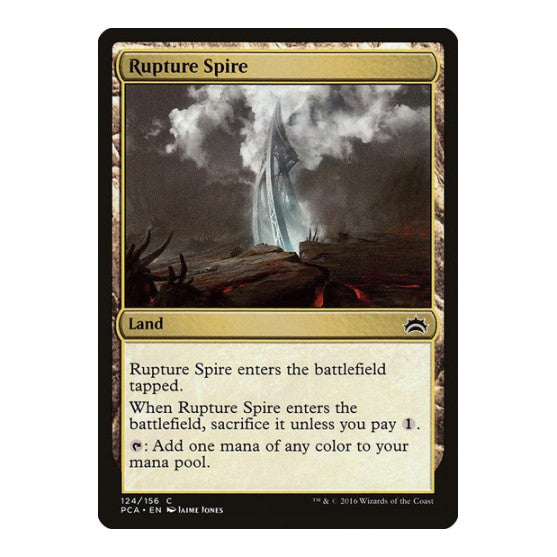 Rupture Spire (PCA) #124 Common (Lightly Played) Planechase Anthology Magic: The Gathering: 2016