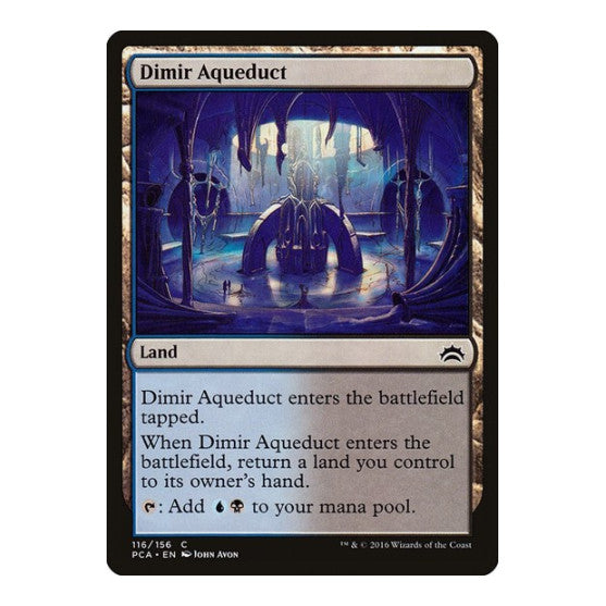 Dimir Aqueduct (PCA) #116 Common (Lightly Played) Planechase Anthology Magic: The Gathering: 2016