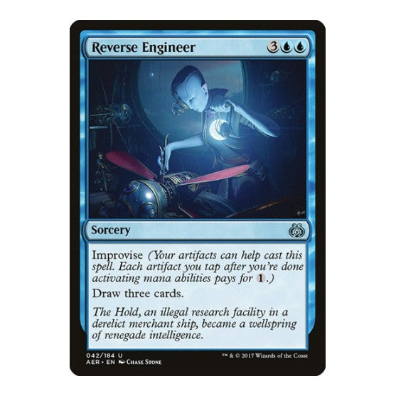 Reverse Engineer (AER) #42 Uncommon (Lightly Played) Aether Revolt Magic: The Gathering: 2017