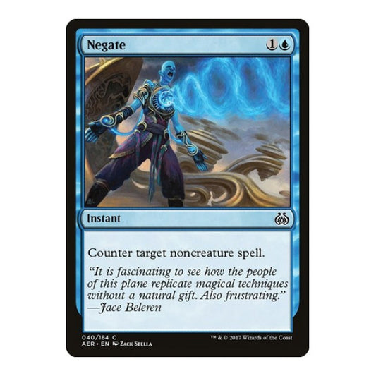 Negate (AER) #40 Common Aether Revolt Magic: The Gathering: 2017