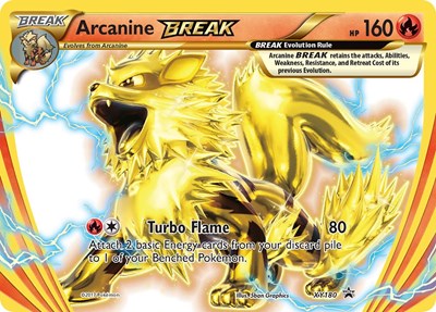 Arcanine BREAK - XY180 (PR) #XY180 Promo (Holofoil Near Mint) XY Promos Pokemon: 2013