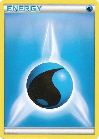 Water Energy (2013 Unnumbered) (PR) Common (Holofoil Lightly Played) Deck Exclusives Pokemon: 2016