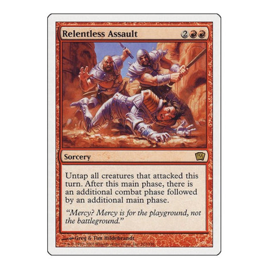 Relentless Assault (9ED) #212 Rare (Lightly Played) 9th Edition Magic: The Gathering: 2005