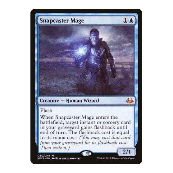 Snapcaster Mage (MM3) #50 Mythic Rare Modern Masters 2017 Magic: The Gathering: 2017
