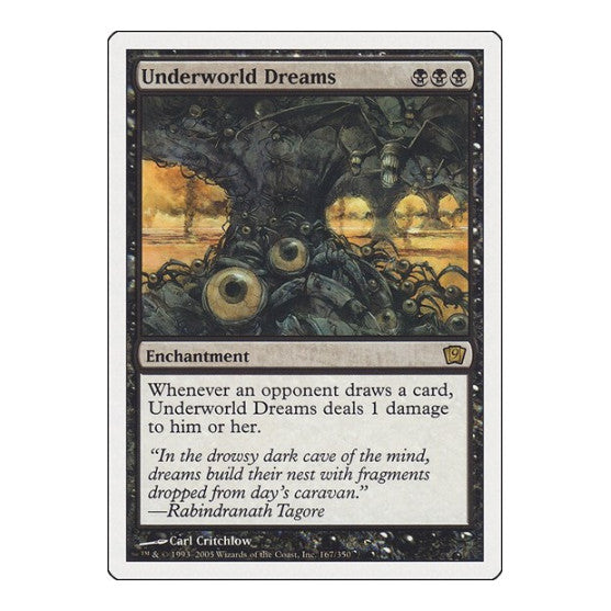Underworld Dreams (9ED) #167 Rare (Lightly Played) 9th Edition Magic: The Gathering: 2005