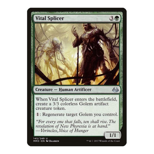 Vital Splicer (MM3) #145 Uncommon (Lightly Played) Modern Masters 2017 Magic: The Gathering: 2017