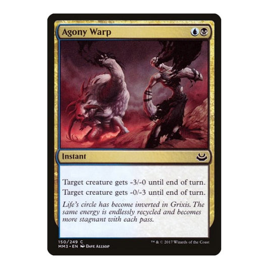 Agony Warp (MM3) #150 Common (Lightly Played) Modern Masters 2017 Magic: The Gathering: 2017