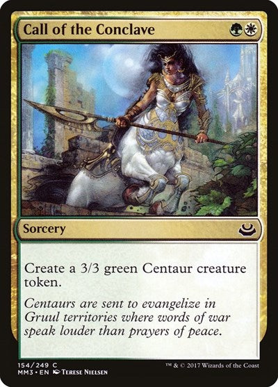 Call of the Conclave (MM3) #154 Common (Near Mint) Modern Masters 2017 Magic: The Gathering: 2017