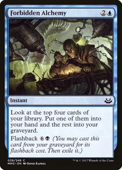 Forbidden Alchemy (MM3) #38 Common (Lightly Played) Modern Masters 2017 Magic: The Gathering: 2017