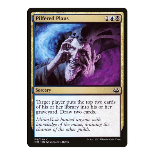 Pilfered Plans (MM3) #178 Common (Lightly Played) Modern Masters 2017 Magic: The Gathering: 2017