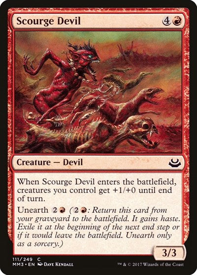 Scourge Devil (MM3) #111 Common (Lightly Played) Modern Masters 2017 Magic: The Gathering: 2017