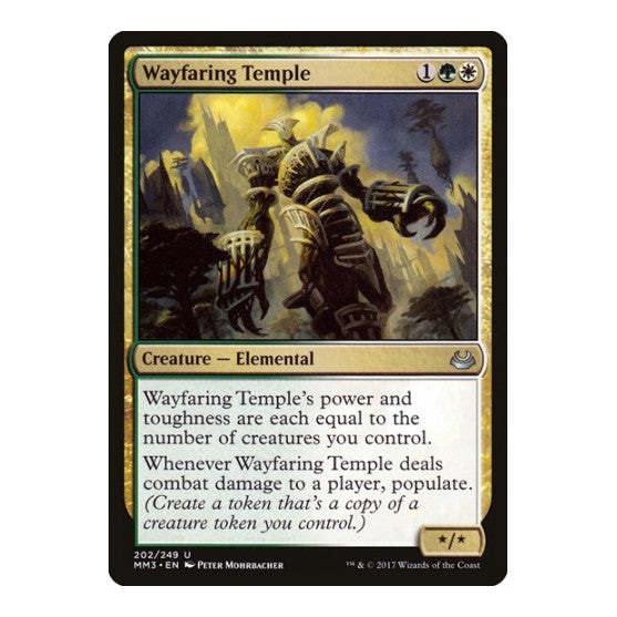 Wayfaring Temple (MM3) #202 Uncommon (Foil Lightly Played) Modern Masters 2017 Magic: The Gathering: 2017