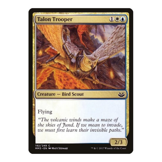 Talon Trooper (MM3) #192 Common (Lightly Played) Modern Masters 2017 Magic: The Gathering: 2017