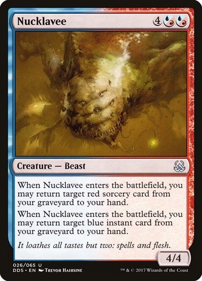 Nucklavee (DDS) #26 Uncommon (Lightly Played) Duel Decks: Mind vs. Might Magic: The Gathering: 2017