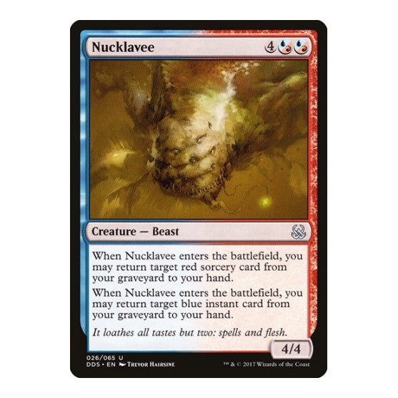 Nucklavee (DDS) #26 Uncommon (Lightly Played) Duel Decks: Mind vs. Might Magic: The Gathering: 2017