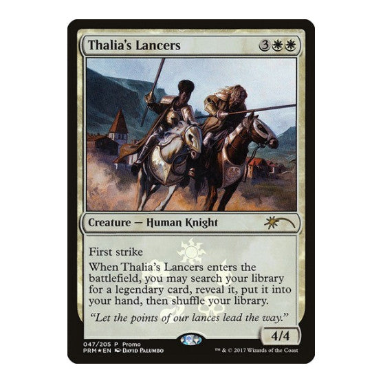 Thalia's Lancers (MEDIA) #47 Promo (Foil Lightly Played) Media Promos Magic: The Gathering: 2026