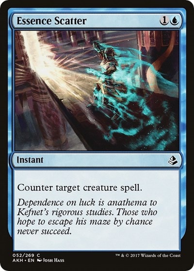 Essence Scatter (AKH) #52 Common (Lightly Played) Amonkhet Magic: The Gathering: 2017