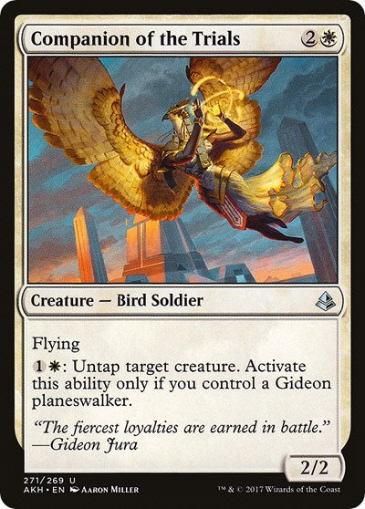 Companion of the Trials (AKH) #271 Uncommon (Moderately Played) Amonkhet Magic: The Gathering: 2017