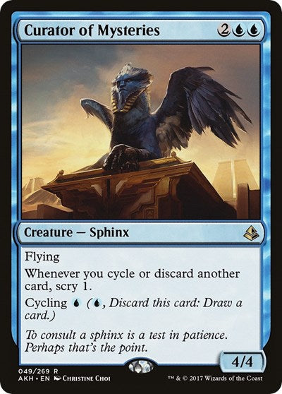 Curator of Mysteries (AKH) #49 Rare (Lightly Played) Amonkhet Magic: The Gathering: 2017