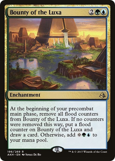 Bounty of the Luxa (AKH) #196 Rare (Lightly Played) Amonkhet Magic: The Gathering: 2017