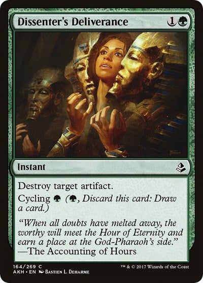 Dissenters Deliverance (AKH) #164 Common (Lightly Played) Amonkhet Magic: 2017