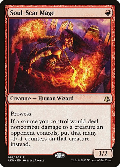 Soul Scar Mage (AKH) #148 Rare Amonkhet Magic: The Gathering: 2017