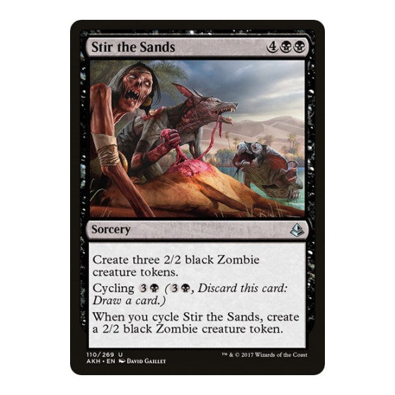 Stir the Sands (AKH) #110 Uncommon (Lightly Played) Amonkhet Magic: The Gathering: 2017