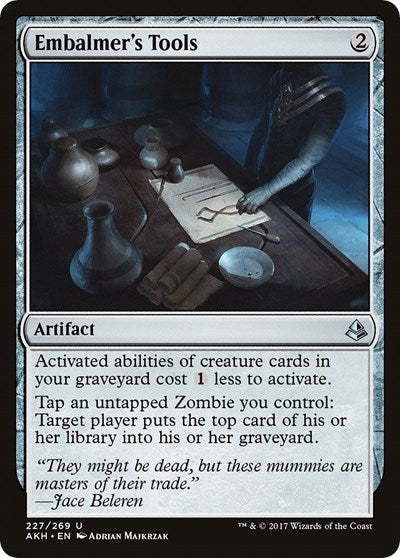 Embalmers Tools (AKH) #227 Uncommon Amonkhet Magic: The Gathering: 2017
