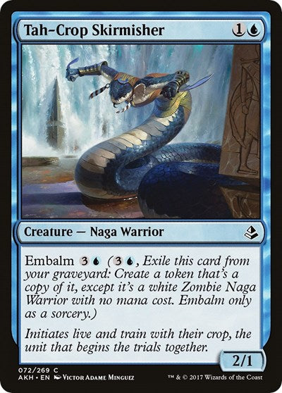 Tah Crop Skirmisher (AKH) #72 Common (Lightly Played) Amonkhet Magic: The Gathering: 2017