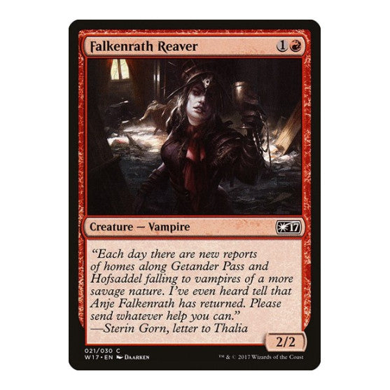 Falkenrath Reaver (W17) #21 Common (Lightly Played) Welcome Deck 2017 Magic: The Gathering: 2017