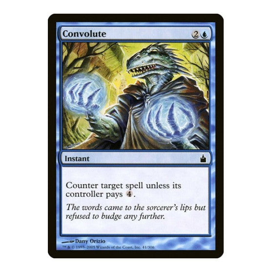 Convolute (RAV) #41 Common (Lightly Played) Ravnica: City of Guilds Magic: The Gathering: 2005