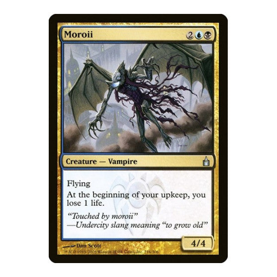 Moroii (RAV) #216 Uncommon (Lightly Played) Ravnica: City of Guilds Magic: The Gathering: 2005