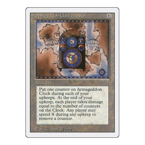 Armageddon Clock (3ED) #234 Rare Revised Edition Magic: The Gathering: 1994