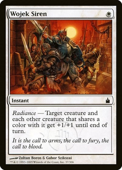 Wojek Siren (RAV) #37 Common (Moderately Played) Ravnica: City of Guilds Magic: The Gathering: 2005