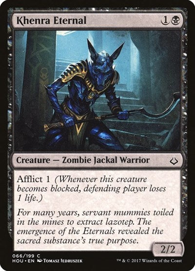 Khenra Eternal (HOU) #66 Common (Lightly Played) Hour of Devastation Magic: The Gathering: 2017