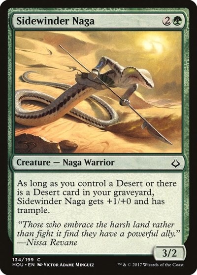 Sidewinder Naga (HOU) #134 Common Hour of Devastation Magic: The Gathering: 2017