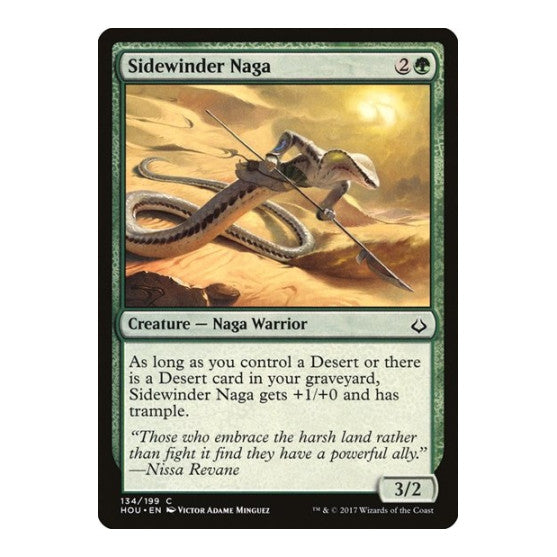 Sidewinder Naga (HOU) #134 Common Hour of Devastation Magic: The Gathering: 2017