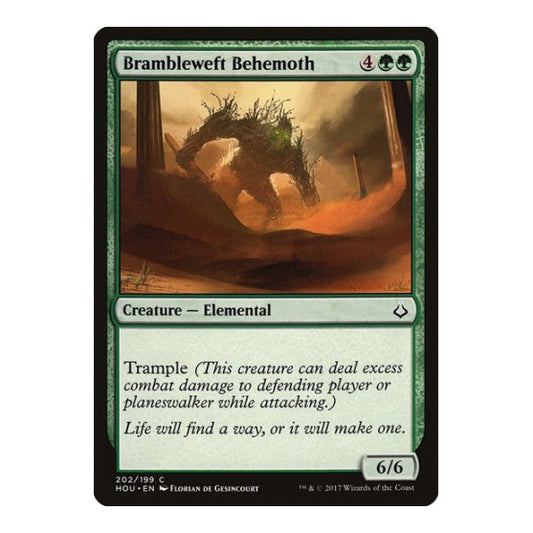 Brambleweft Behemoth (HOU) #202 Common (Lightly Played) Hour of Devastation Magic: The Gathering: 2017