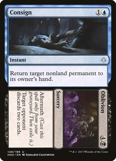 Consign Oblivion (HOU) #149 Uncommon (Lightly Played) Hour of Devastation Magic: The Gathering: 2017