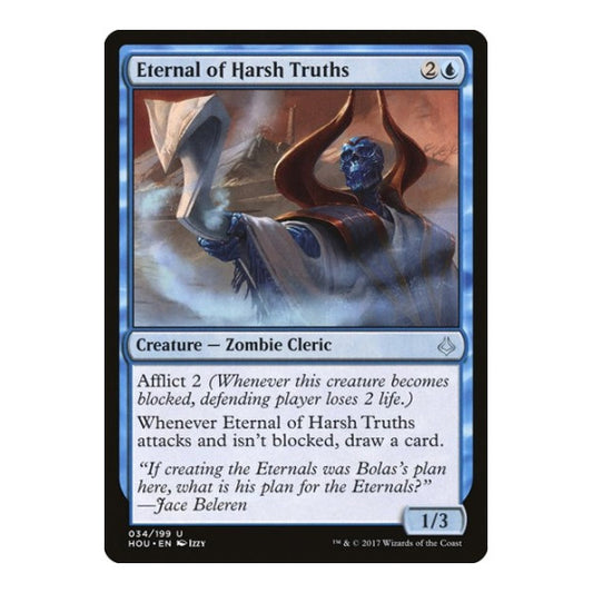 Eternal of Harsh Truths (HOU) #34 Uncommon (Lightly Played) Hour of Devastation Magic: The Gathering: 2017