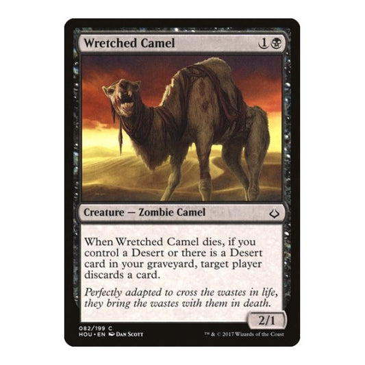 Wretched Camel (HOU) #82 Common (Lightly Played) Hour of Devastation Magic: The Gathering: 2017
