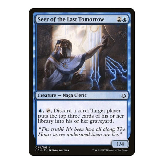 Seer of the Last Tomorrow (HOU) #44 Common Hour of Devastation Magic: The Gathering: 2017
