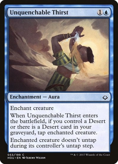 Unquenchable Thirst (HOU) #53 Common Hour of Devastation Magic: The Gathering: 2017