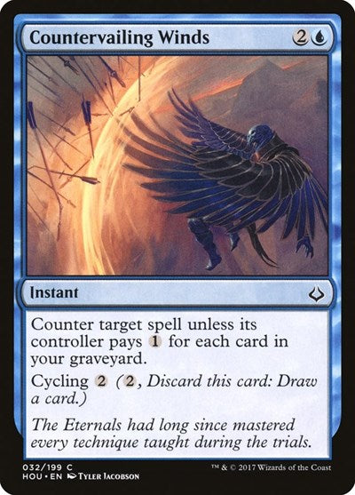 Countervailing Winds (HOU) #32 Common (Lightly Played) Hour of Devastation Magic: The Gathering: 2017