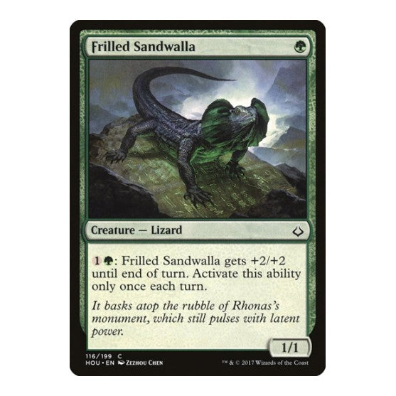 Frilled Sandwalla (HOU) #116 Common Hour of Devastation Magic: The Gathering: 2017