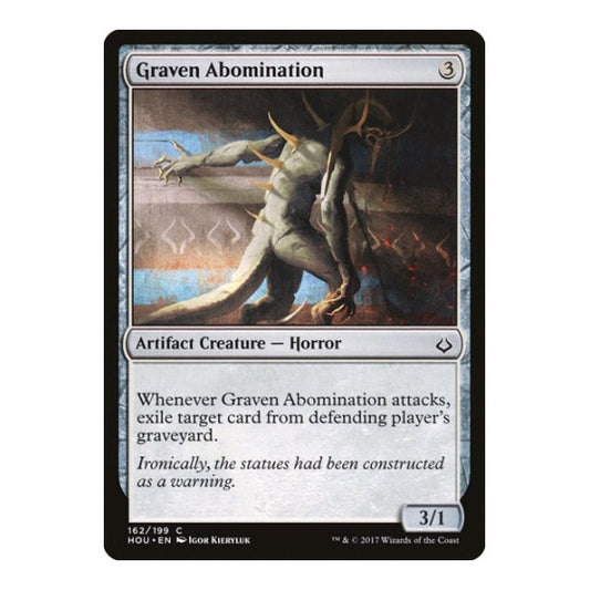 Graven Abomination (HOU) #162 Common (Lightly Played) Hour of Devastation Magic: The Gathering: 2017