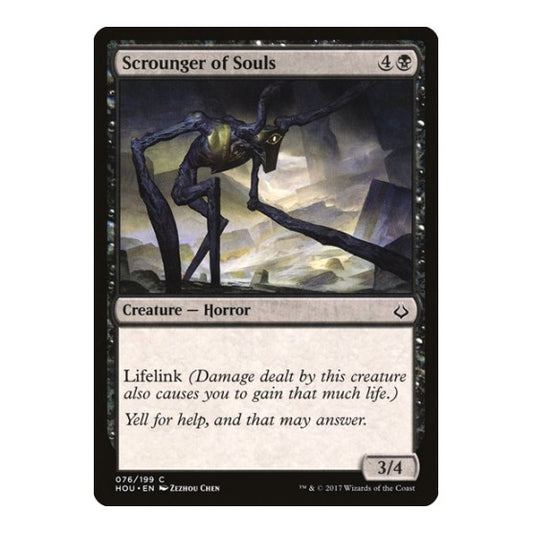 Scrounger of Souls (HOU) #76 Common (Lightly Played) Hour of Devastation Magic: The Gathering: 2017
