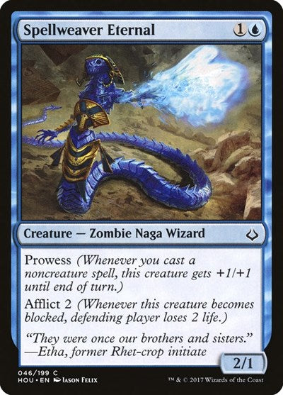 Spellweaver Eternal (HOU) #46 Common (Lightly Played) Hour of Devastation Magic: The Gathering: 2017